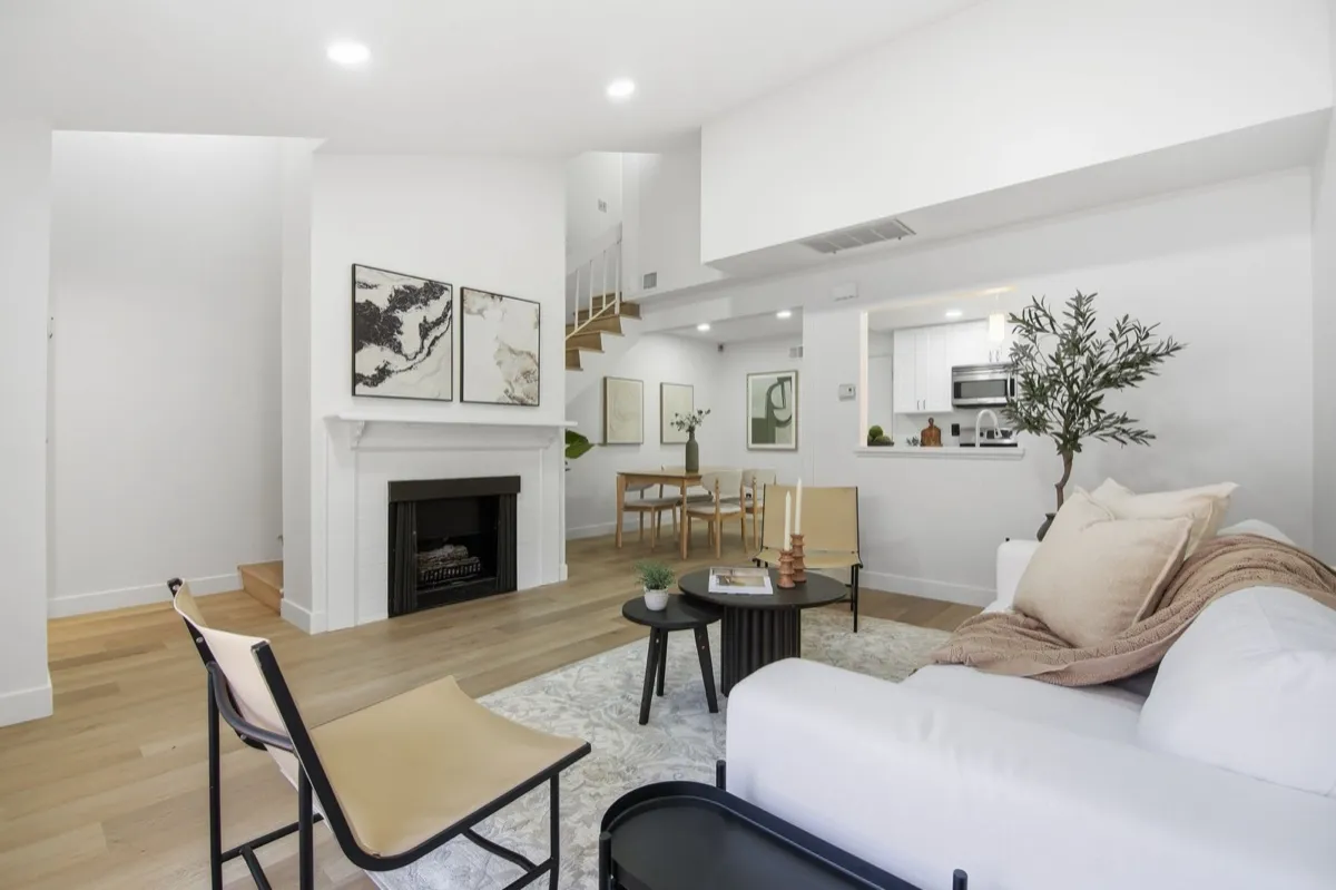 A finished renovation before it went on the market